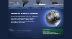Desktop Screenshot of airway.com
